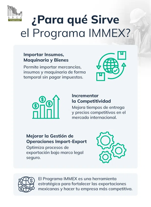 Beneficios que puedes obtener del programa IMMEX