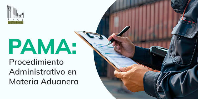 Portada del blog para el artículo del procedimiento administrativo en materia aduanera.